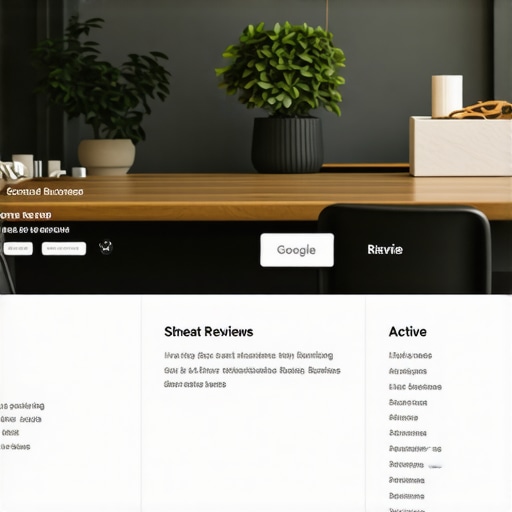 Optimized GMB Profile with Schema and Engagement A visual representation of a thriving GMB profile with active customer interactions and rich snippets