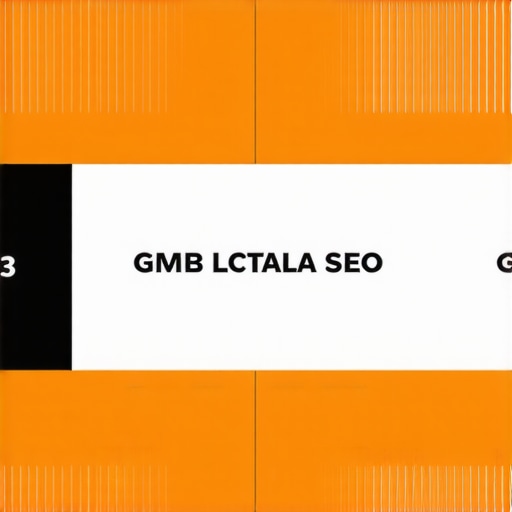 Infographic illustrating key steps to optimize a Google My Business profile for better local rankings.