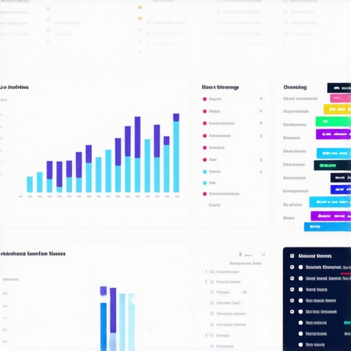 Local SEO Dashboard with Rankings Screenshot of local SEO analytics dashboard highlighting ranking fluctuations and citation data