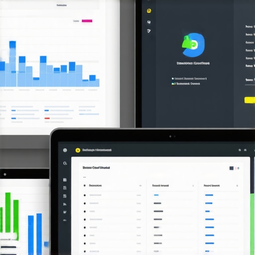 SEO Tools and Dashboard for Local Rankings Workspace featuring SEO and citation audit tools on computer screens.