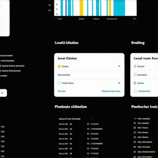 Screenshot of BrightLocal tools used for tracking local citations and rankings.