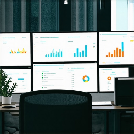 Screenshot of local SEO monitoring software displaying rankings and reviews.