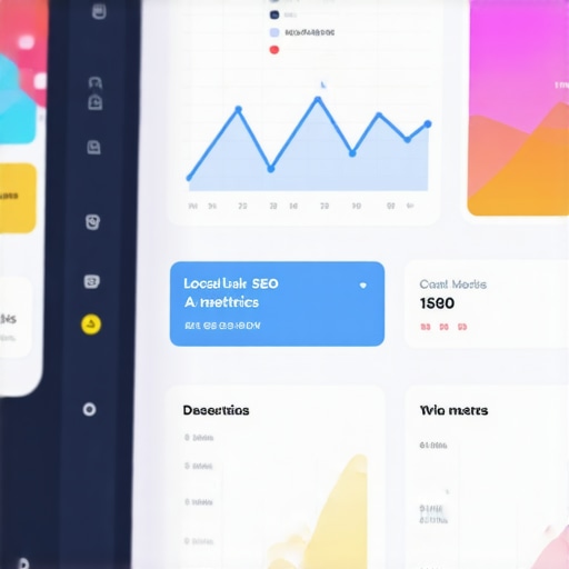Screenshot of local SEO dashboard showing rankings and citation status