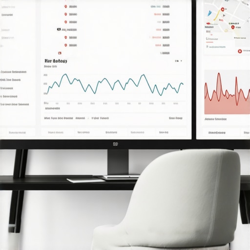 A screenshot of local SEO ranking analytics demonstrating tracking tools in action.