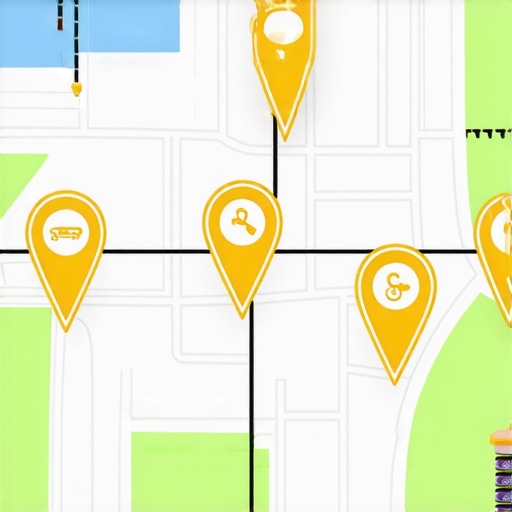 The specific schema markup that connects your service area pages to local map results